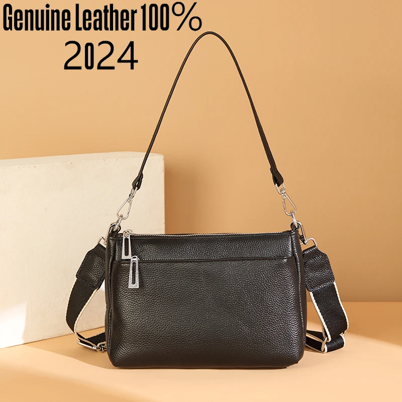 Женская кожаная сумка маленькая роскошная через плечо подушка модные