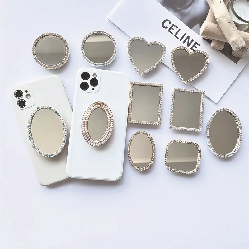 phone grip tok holder air sac finger rring grip foldable smartphone expanding bracket mirror support mobile phone accessories free global shipping