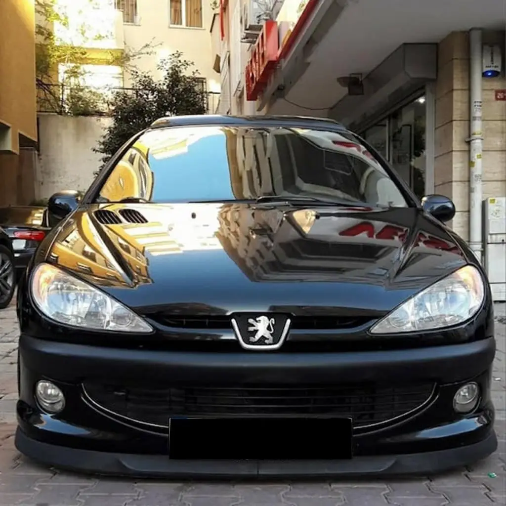 2 шт. передний спойлер для PEUGEOT 206 GTI RC Astra H | Автомобили и мотоциклы