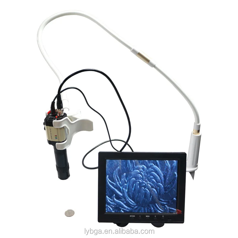 

LY Python CCD camera system with 8 inch monitor for BGA CNC SMT Desktop working 110cm length