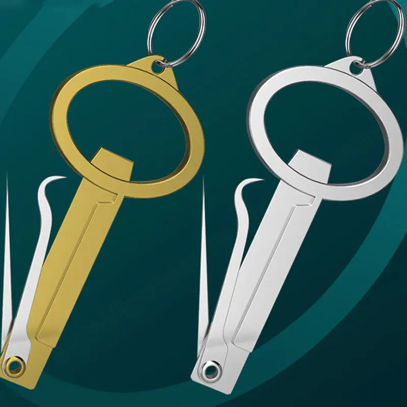 

1PCS Portable Multifunction Toothpicks For Outdoor Travel Pocket Set Bottle Opener Tooth Picks Holder