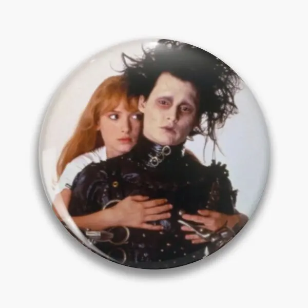

Edward Scissorhands Alternative Movie Po Customizable Soft Button Pin Badge Funny Clothes Brooch Collar Cute Cartoon Jewelry