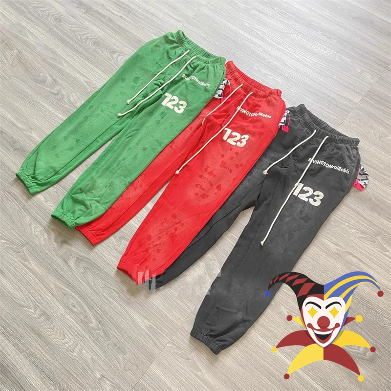 RRR 123 повседневные брюки для бега на шнурке уличные мужские и женские винтажные