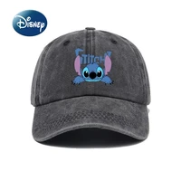 disneys new cartoon stitch stitch joint hat baseball cap men and women personality peaked cap sun hat outdoor sun protection