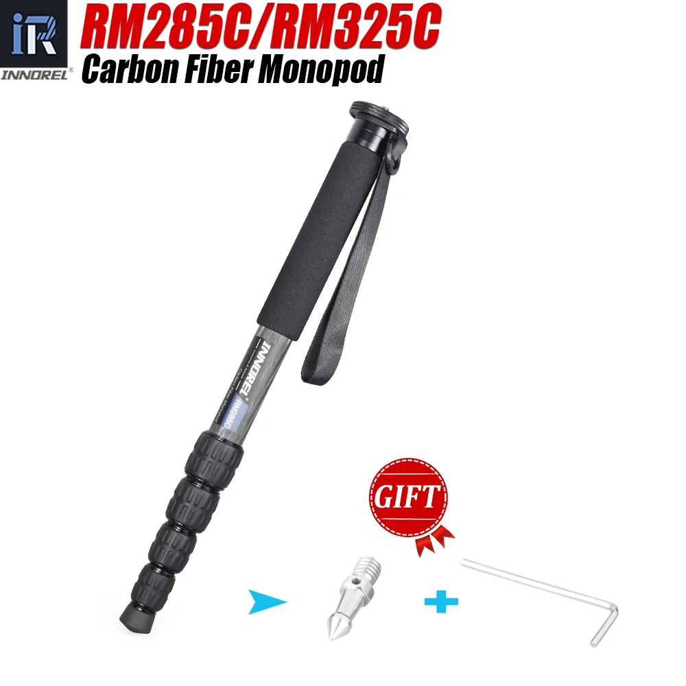 Купи RM285C/RM325C Professional Carbon Fiber Monopod for Canon Nikon Sony DSLR Camera Video Camcorder 5-Section Photography Bracket за 1,919 рублей в магазине AliExpress