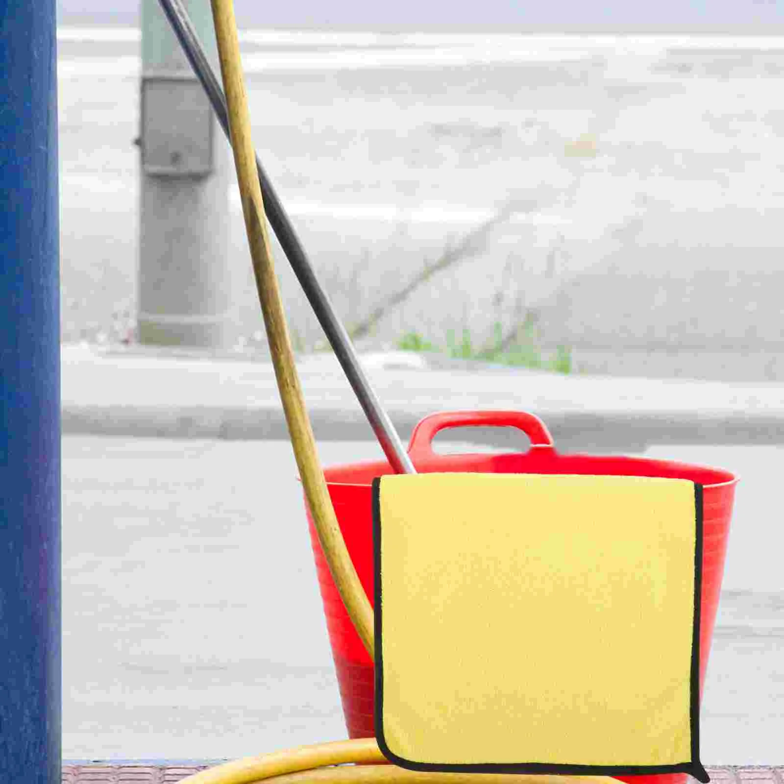 

2 Pcs Car Daily Use Cleaning Cloth Auto Accessories Outdoor Motorcycle Drying Towel Bike Supply Fine Fiber