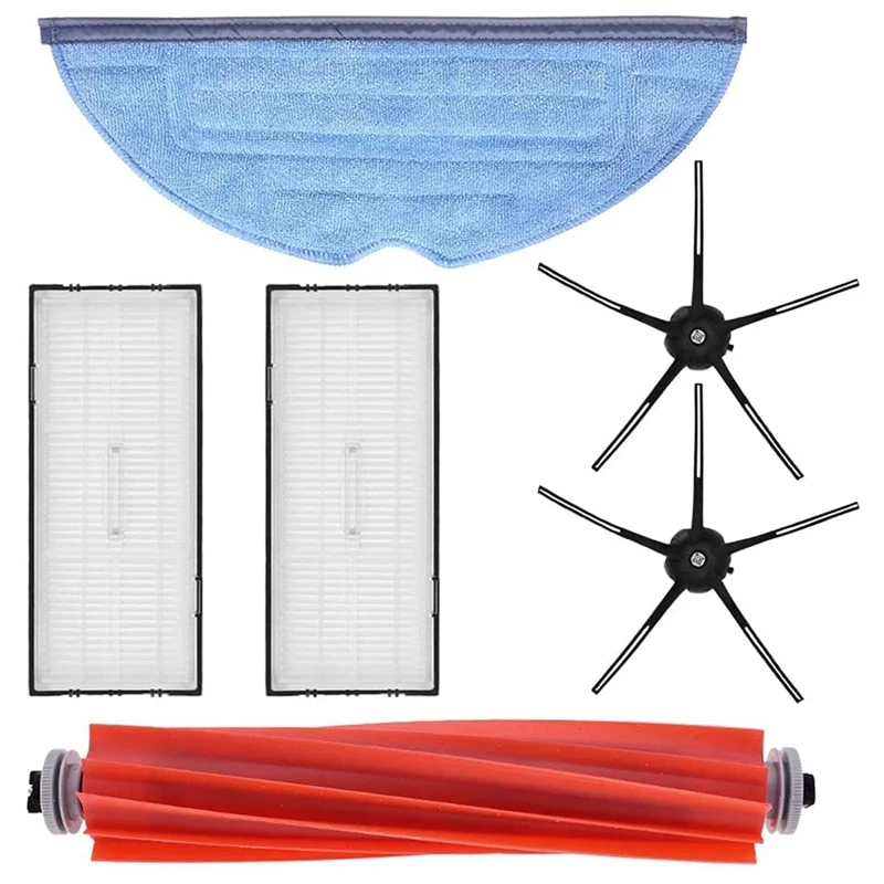 

For Xiaomi Roborock Main Brush Mop Cloths Side Brush Of S7 T7S Robotic Vacuum Cleaner Accessories Replacement Parts