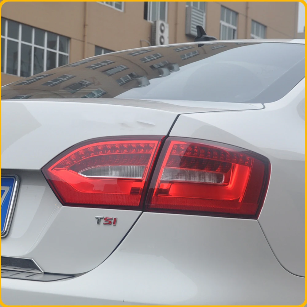 Фото Для VW Jetta MK6 Sagitar 2011-2014: Светодиодные задние фонари в сборе, Plug and Play, модифицированные задние фонари, автомобильные аксессуары и инструменты №5