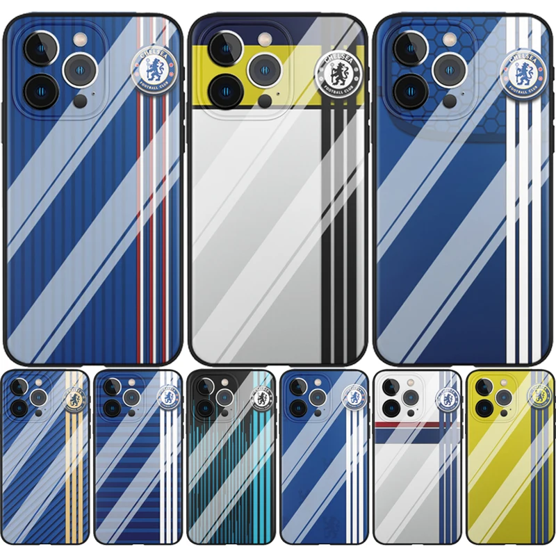 

C-Che-lsea-Boy Sports C-Club счастливый чехол для телефона iPhone 13 Pro Max 12 Mini 11 SE 2020 6S 7 8 Plus XS X XR чехол из закаленного стекла