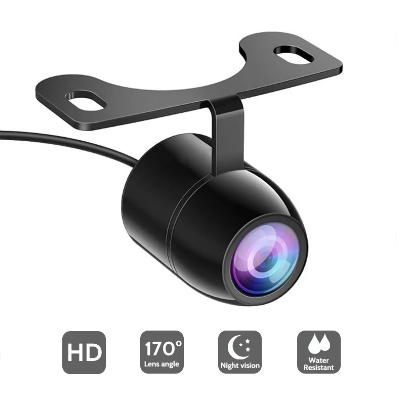 

New HD Night Vision Car Rear View Camera 170° Wide Angle Reverse Parking Camera Waterproof CCD LED Auto Backup Monitor Universal