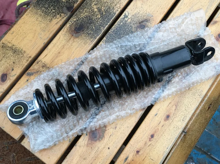 

Suitable for pedal motorcycles 125 and 150 rear shock absorbers 250/270/290/310/325/MM hole pitch oil pressure