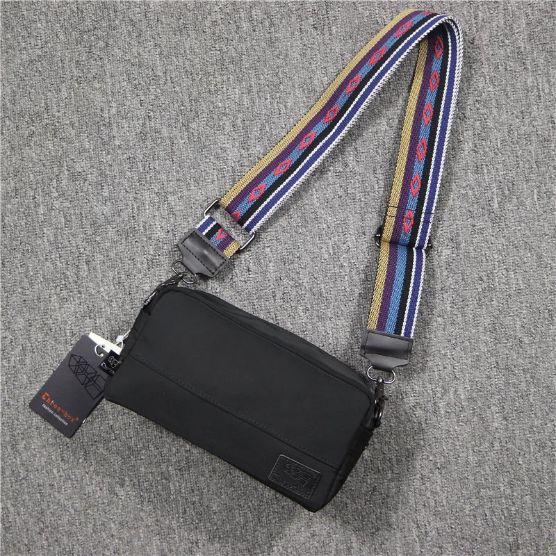 

Корейский мужской рюкзак-мессенджер из синтетической нейлоновой ткани