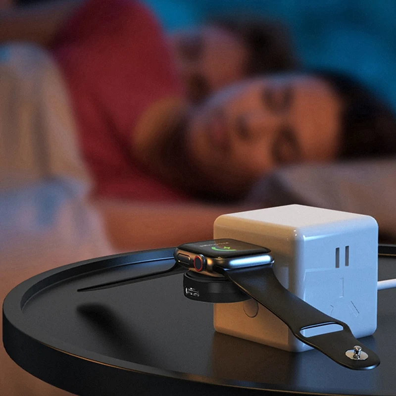 Портативное беспроводное зарядное устройство для Apple Watch USB Type-C
