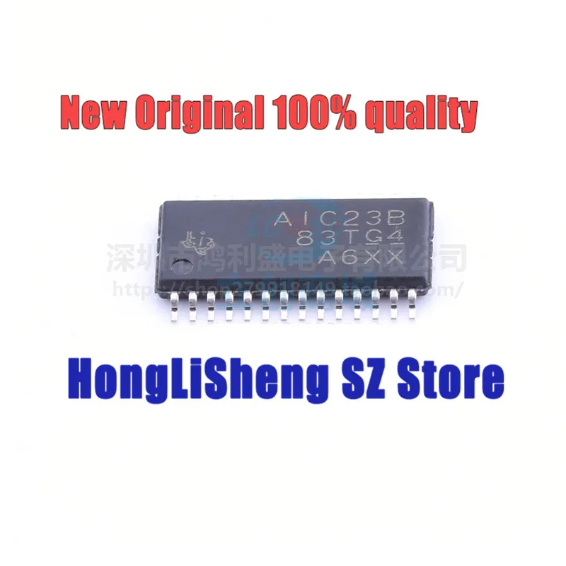 10 шт./лот TLV320AIC23BPWR TLV320AIC23B AIC23B TSSOP-28 Чипсет 100% новый и оригинальный Φ