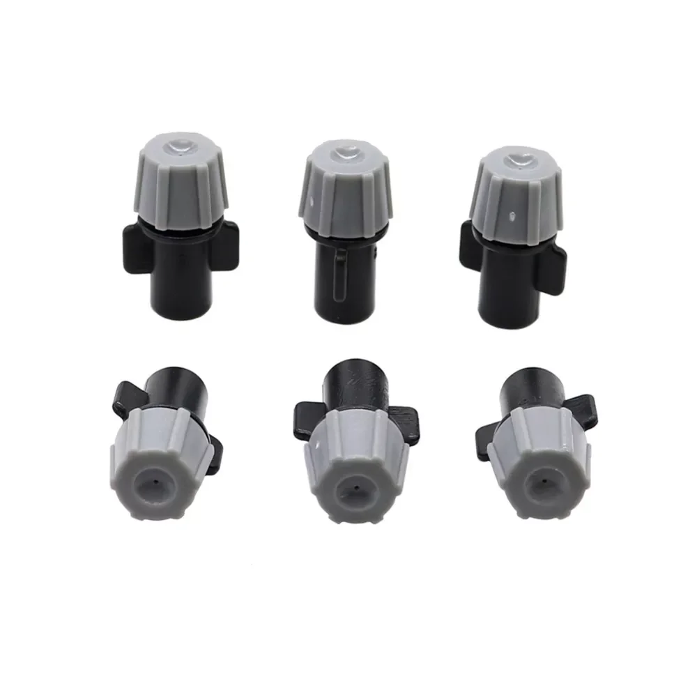 

Greenhouse Sprayer 6 mm Interface Gray Atomizing nozzle Agriculture Irrigation system Misting nozzle Garden Water spray 500 Pcs