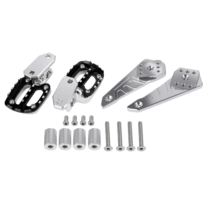 For Honda XADV X-ADV 750 2021 Aluminum Alloy Rear Pedal Foot Stand Folding Footrests Passenger Foot Pegs