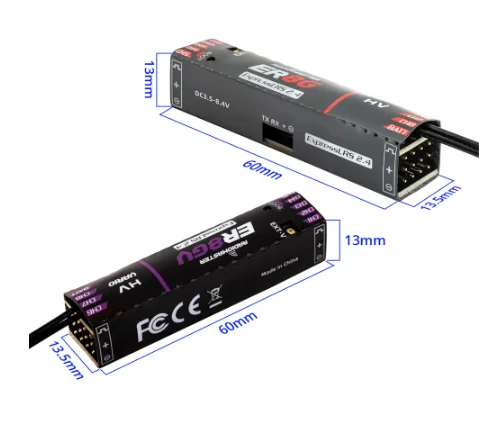 Радиомастер PWM приемник ER4 4CH/ER6 ER6G ER6GV 2 4G 6CH/ER8 ER8G ER8GV 8CH CRSF ExpressLRS 4 ГГц 100 мВт для