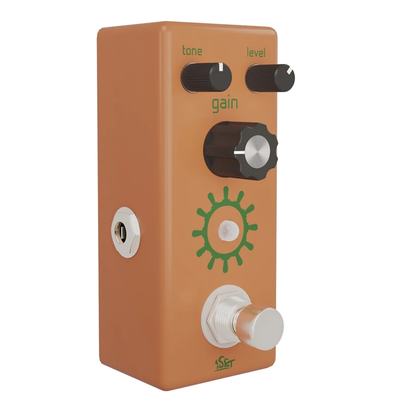 

ISET Overdrive Guitar Effect Pedal Wheel Overdrive For Electric Guitar Bass True Bypass