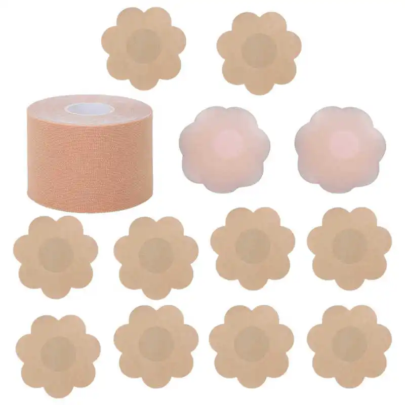 

Силиконовые накладки на соски, сильное прилипание, предотвращает образование невооруженного дышащего эластичного скотча для подтяжки гру...