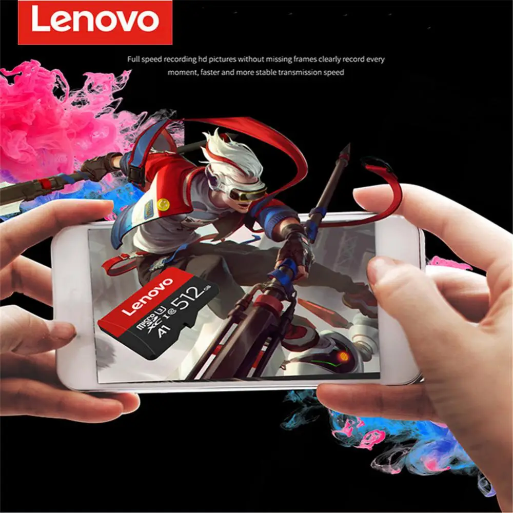 100% оригинальная карта памяти Lenovo 512 ГБ 256 128 64 32 16 8 TF-карта ТБ Micro SD |