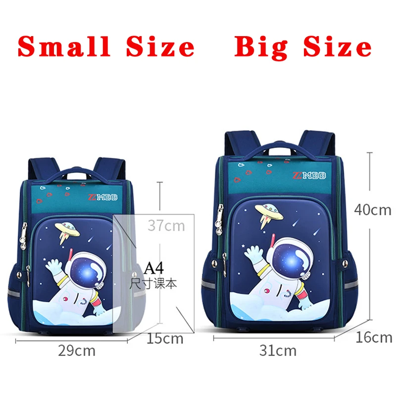 Children's Backpacks School Bags for Girls Boys Cartoon Cute Astronaute Schoolbags Kids Kawaii Book Bag Unicorn Backpack Mochila