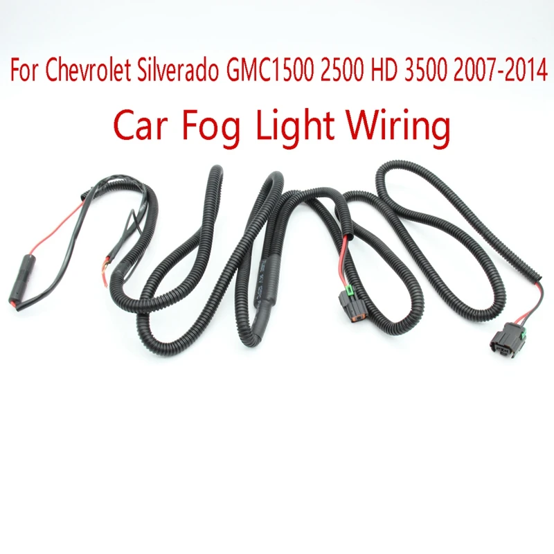 

Car Fog Light Wiring Harness Fog Light Link Line 25858705 PT2390 for Chevrolet Silverado GMC1500 2500 HD 3500 2007-2014