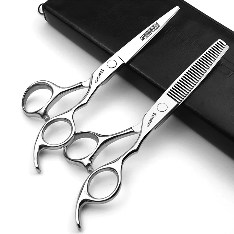 Эксклюзивные машинки для стрижки волос 6 дюймов. Набор плоских зубов 440C 5 дюймов