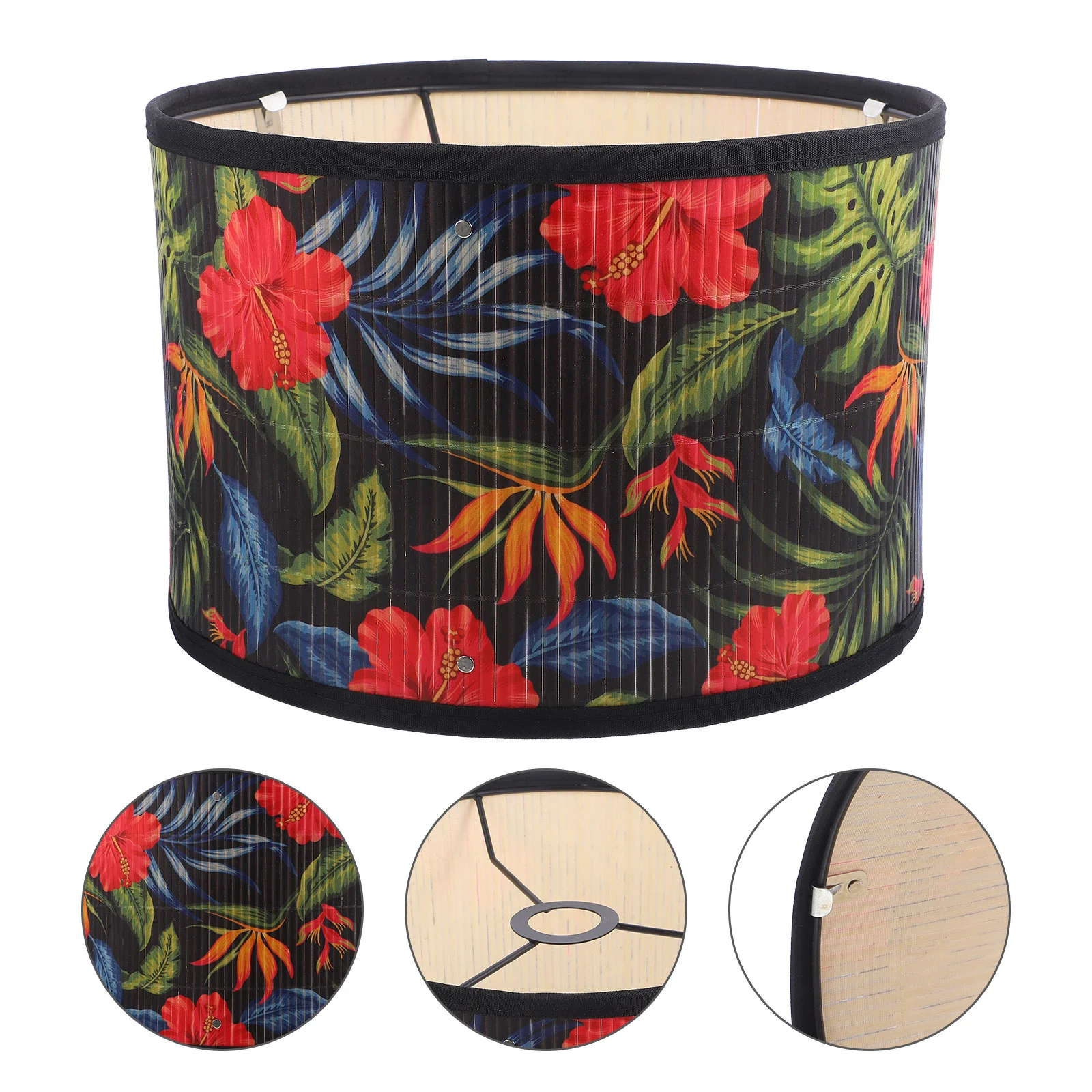 

Home Decor Chandelier Shade Lampshades Hotel Exquisite Bamboo Restaurant Cover Office