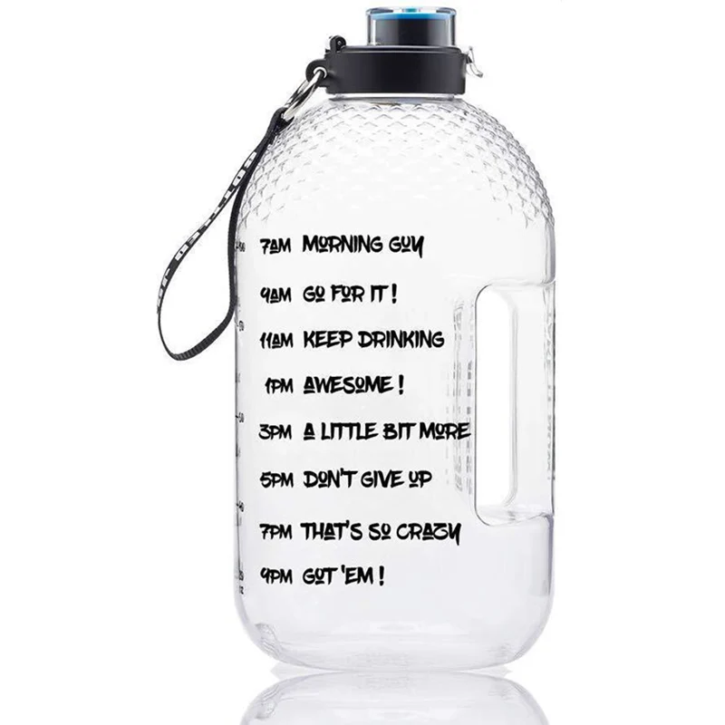 

Бутылка для воды Joy на 1 галлон, спортивный кувшин для улицы, портативный дорожный большой пластиковая бутылка для напитков Tour, бутылки для в...