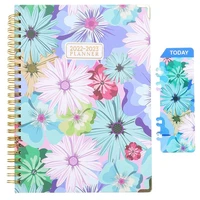20222023 agenda daily planner weekly monthly year calendar organizer spiral notebook journals kawaii loose leaf notepads