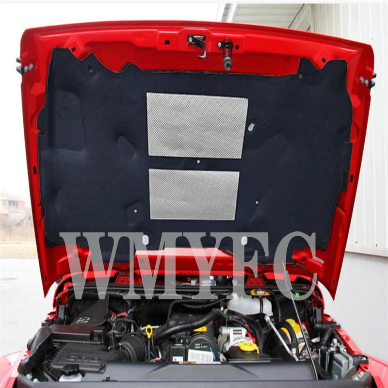 Автомобильный Теплоизоляционный хлопковый коврик WMYFC для Jeep Wrangler 2007-2023