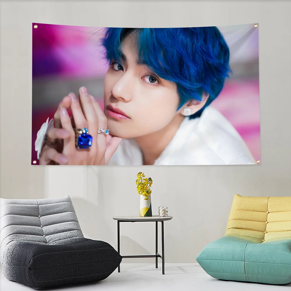 Настенный осенний декор классический гобелен украшение для дома флаги Kpops