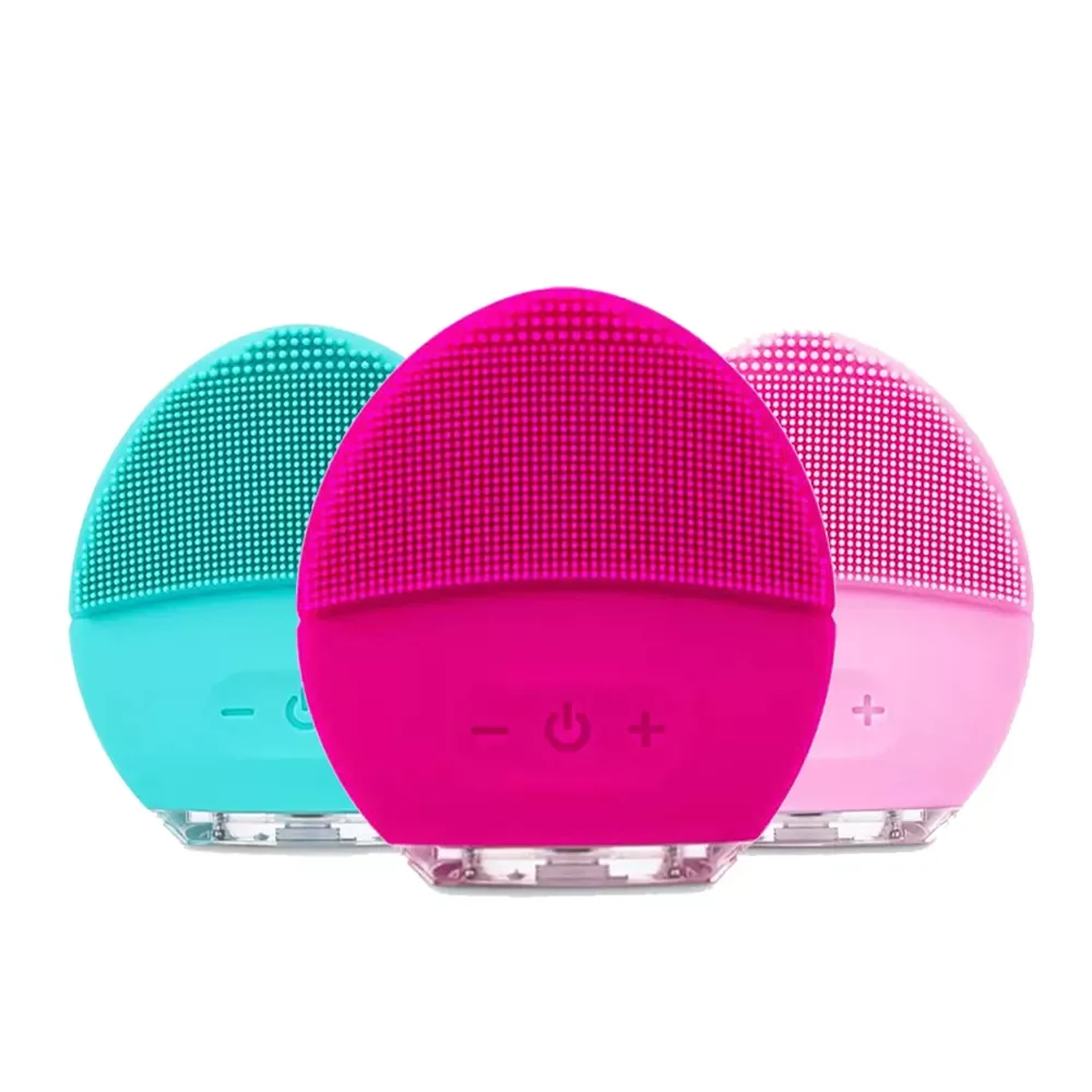 

Electric Face Cleansing Brush Sonic Facial Brush Deep Washing Blackheads and Pores Face Cleanser