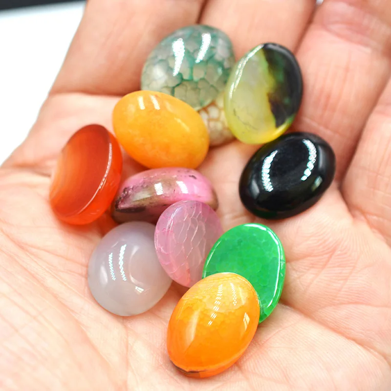 FLTMRH 5 шт. 15 мм x 20 мм Оптовая Продажа натуральный драгоценный камень Лазурит Овальный Кабошон Камея подходит для изготовления ювелирных изделий своими руками