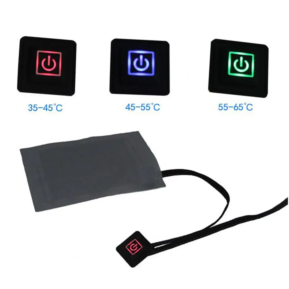 

Нагревательная подушка для одежды, практичная супермягкая простая нагревательная подушка для шеи, спины, живота, поясницы, одежда для кемпи...