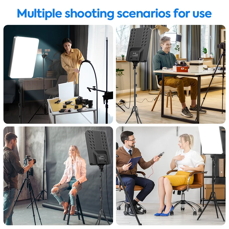 24-дюймовые светодиодные панели для фото-видео освещения от 2700 до 7500 К и