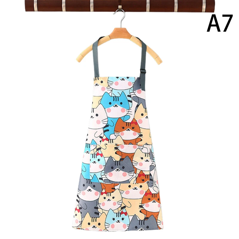 

Водонепроницаемый фартук Cute Flower Cat Fruits