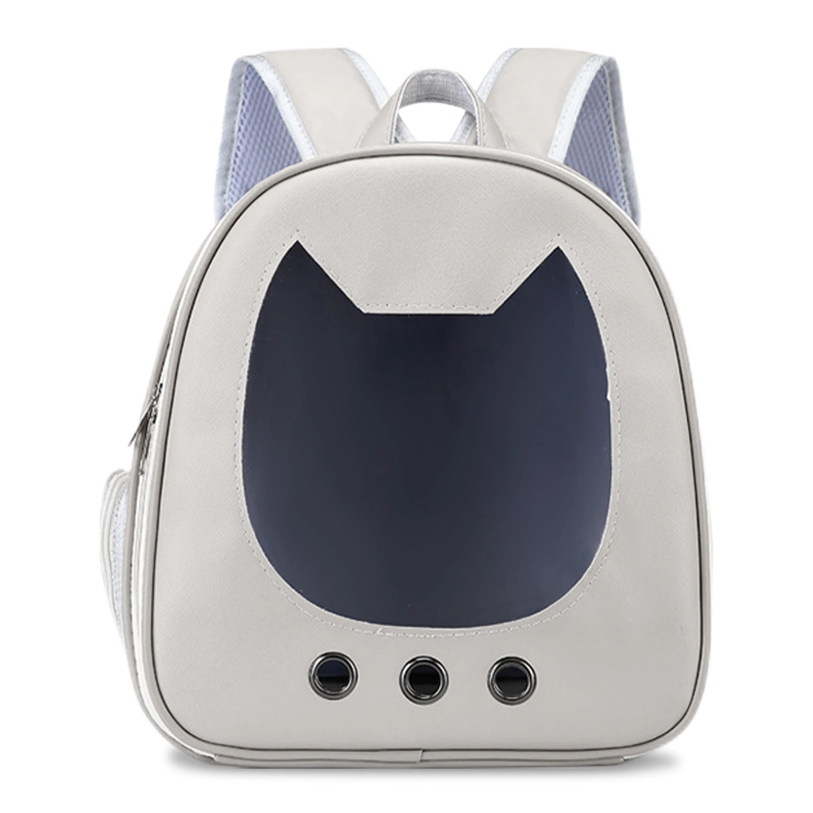 

Pet Backpack Carrier For Small Cats 7 Ventilated Holes Design Pet Travel Carrier With Comfortable Shoulder Straps Dog Hiking