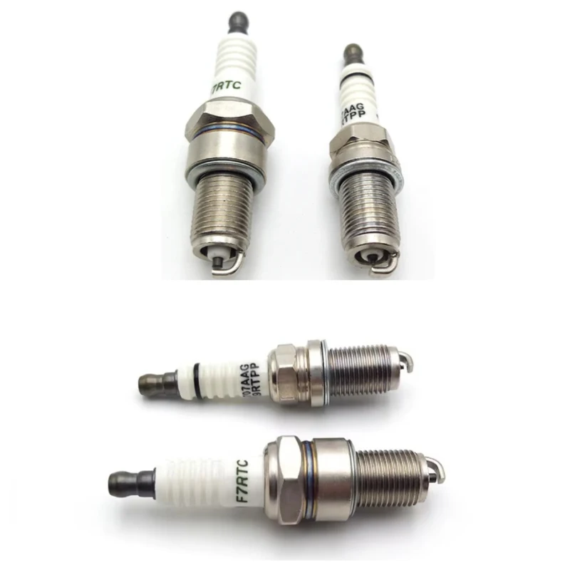 Фото Свеча зажигания F7RTC и K9RTPP M14xP1.25 для мотоциклов YAMAHA, устройство зажигания для двигателей DT230 MT250, аксессуары для 2-тактных мотоциклов №1