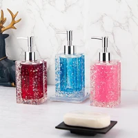nordic liquid soap dispenser resin hotel toilet shower gel shampoo dispensing bottle wristband hand dispenser bathroom supplies