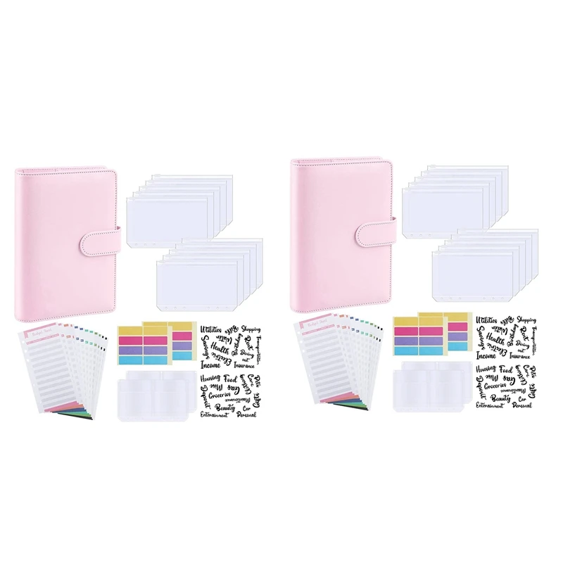 

Папка-органайзер для блокнота, из экокожи, 6 колец