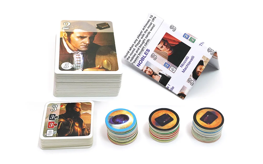 Splendor Board Game for home party kids adult English &amp Spanish rules Financing Investment training expansion playing card games |