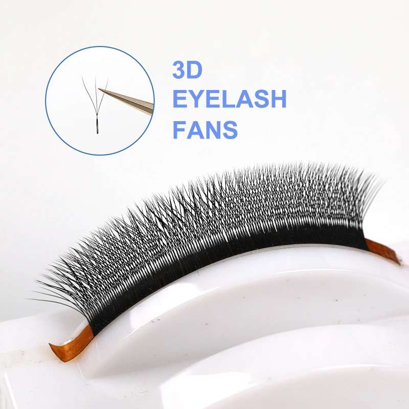 Искусственные норковые ресницы FAIRYTIS 3D W-образные