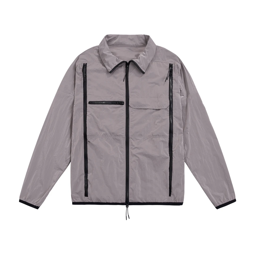 

2022 Spring And Summer New Men's Jacket Outdoor Functional Waterproof Fabric High-Quality Sunscreen Jacket Couple Models