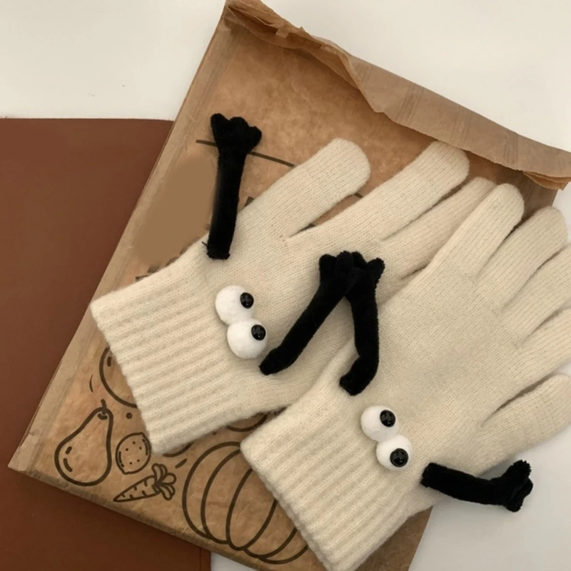 

Зимние вязаные перчатки женские перчатки с длинными пальцами уличные лыжные велосипедные перчатки
