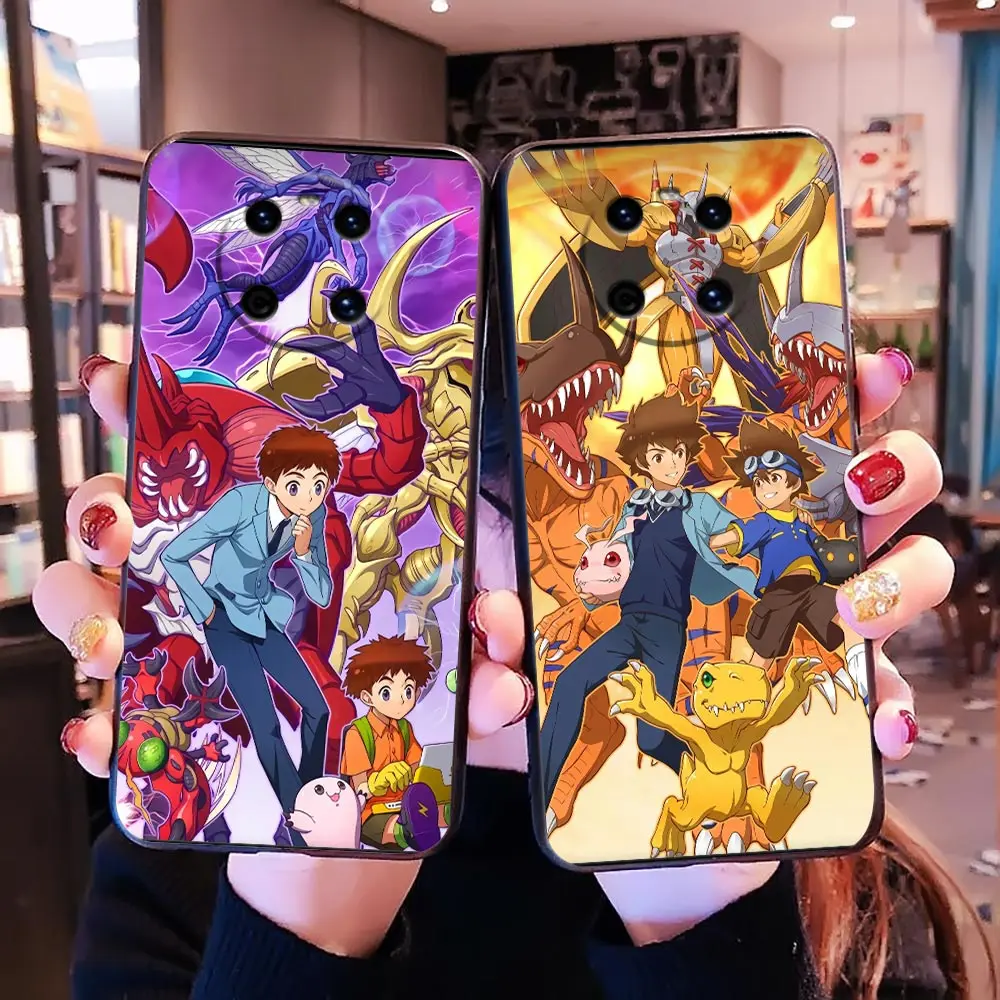 

Case For Honor X9 X9A X8 X7 5G Huawei Y9 Y8 Y8P Y7 Y7A Y7P Y6 Y6S Y5P Y6P Pro V20 V10 V9 Play Case Anime Digital Monster Digimon