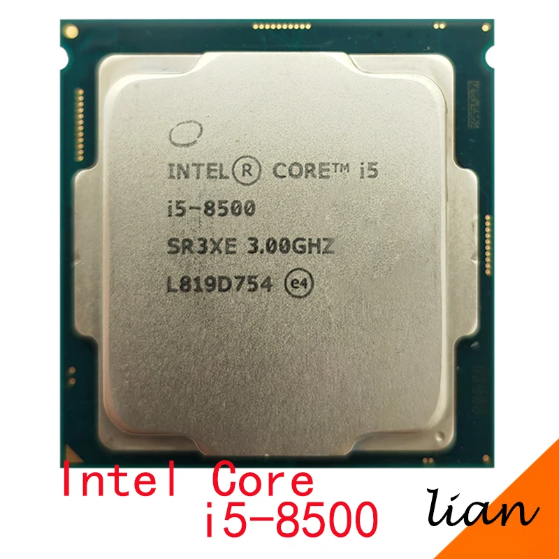 Процессор Intel Core i5-8500 i5 8500 3 0 ГГц шестиядерный шестипоточный процессор 9M 65 Вт LGA 1151 |