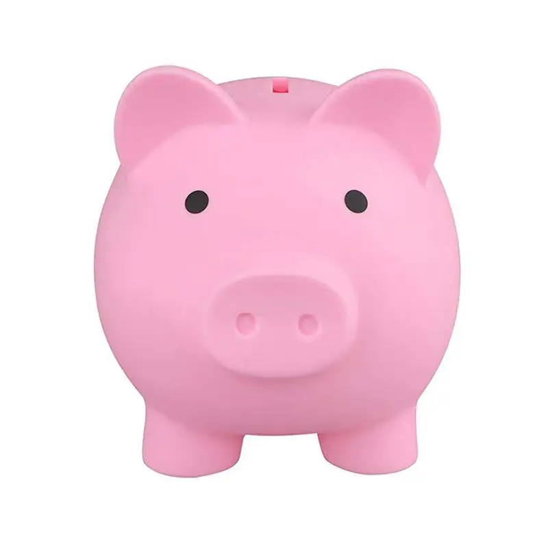 

Cute Piggy Bank Unbreakable Plastic Money Boxes Storage For Kids Toys Home Decor Money Saving Box Girls Piggy Money Bank