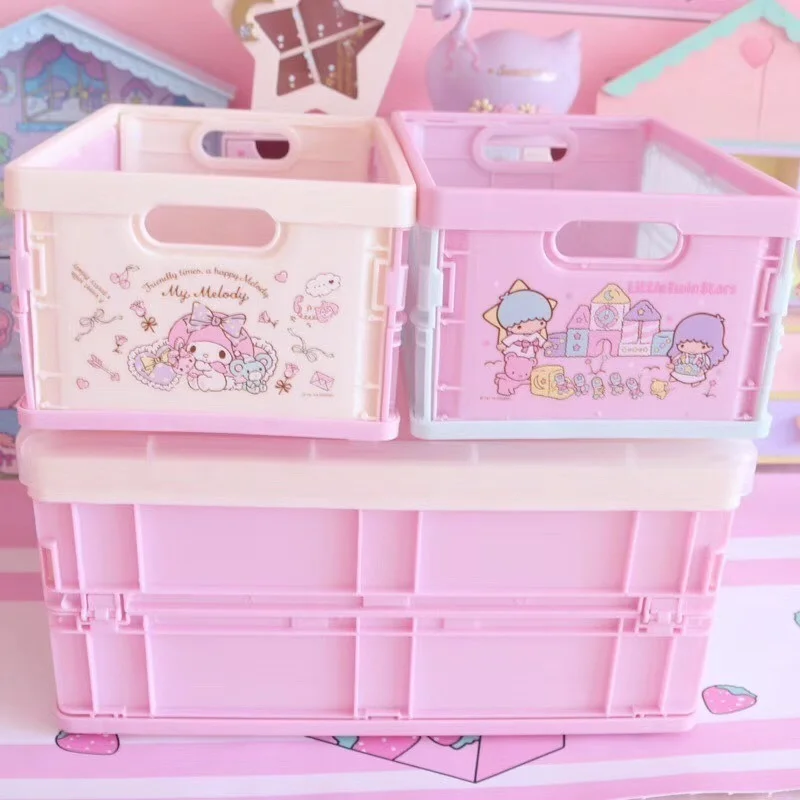 Аниме мультфильм My Melody KT Cat маленький двойной звезда настольный органайзер