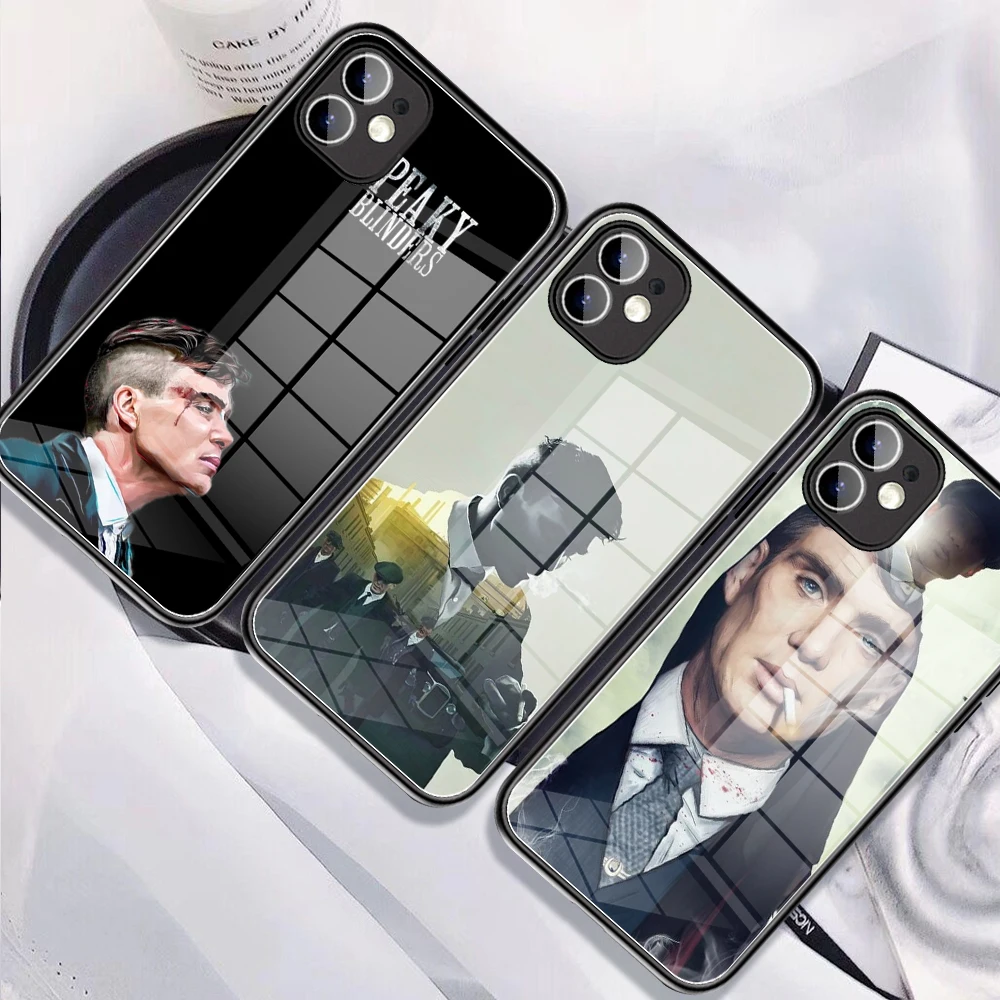 

For iphone 14 Anime Manga Death Note Ryuk Glass Phone Case FOR IPhone 13 11 12 Pro X 8 14 Pro MAX XR XS MAX SE 2020 Phone Covers